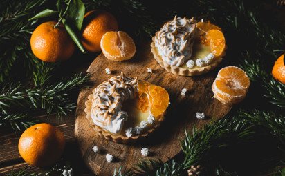 Mandarínkové tartaletky so Zlatým klasom