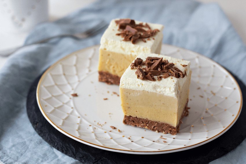 Premium zimná gaštanová torta