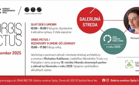 Orbis Pictus / Rozhovory o umení: Oči záhrady