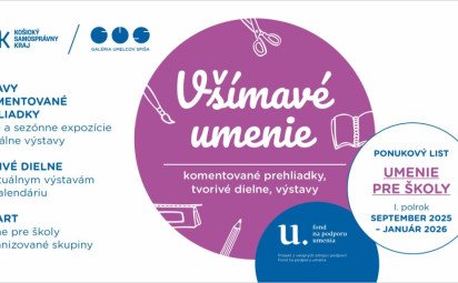 Výchova umením: Kreatívne programy pre všetky typy škôl