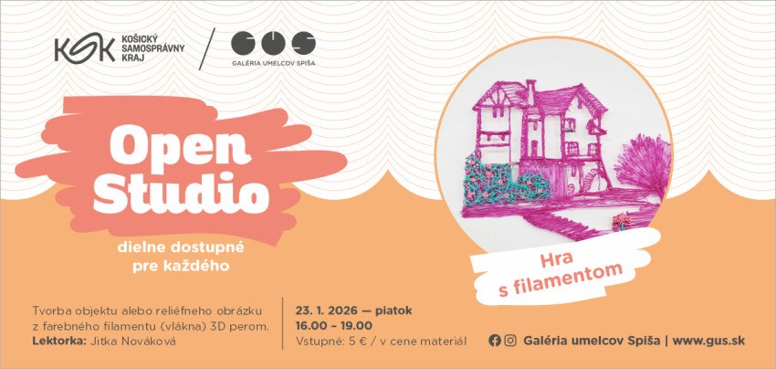 Open Studio: Hra s filamentom