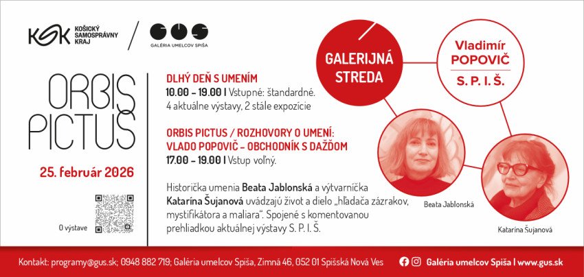 Dlhý deň s umením / Vlado Popovič - Obchodník s dažďom