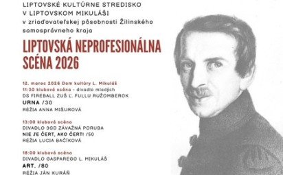 Na Liptove sa začína trojdňový sviatok ochotníckeho divadla