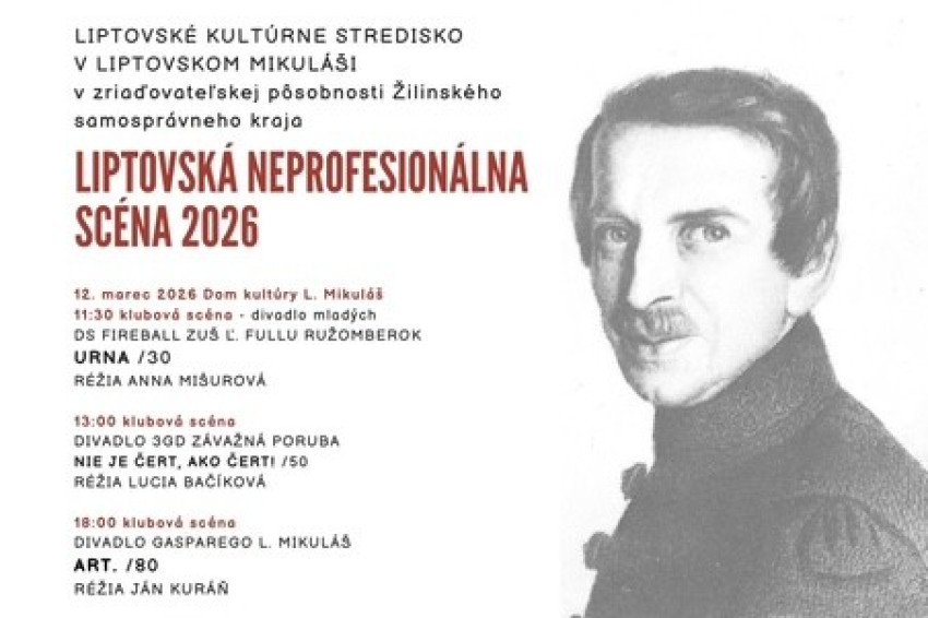 Na Liptove sa začína trojdňový sviatok ochotníckeho divadla