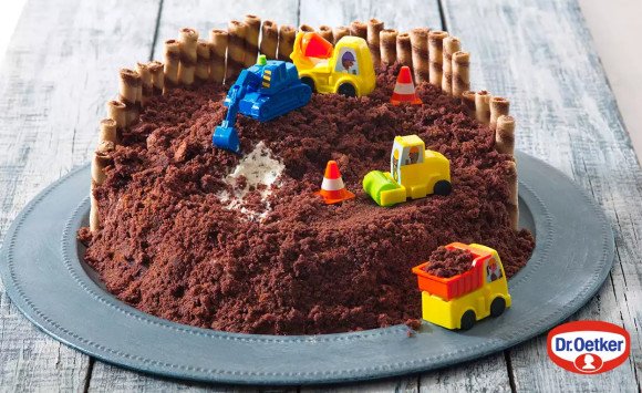 Krtkova torta – Stavba