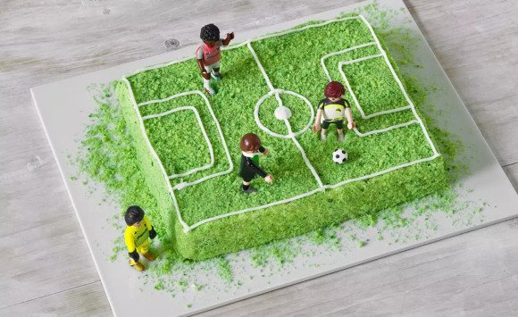 Krtkova torta Green & White – Futbalové ihrisko