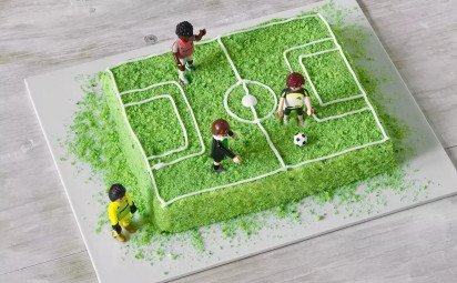Krtkova torta Green & White – Futbalové ihrisko