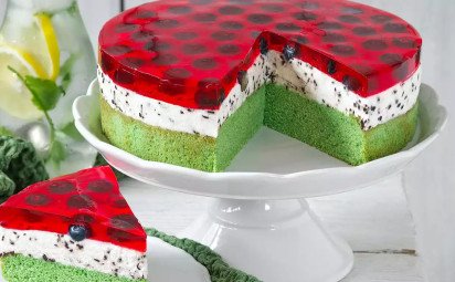 Letná Krtkova torta