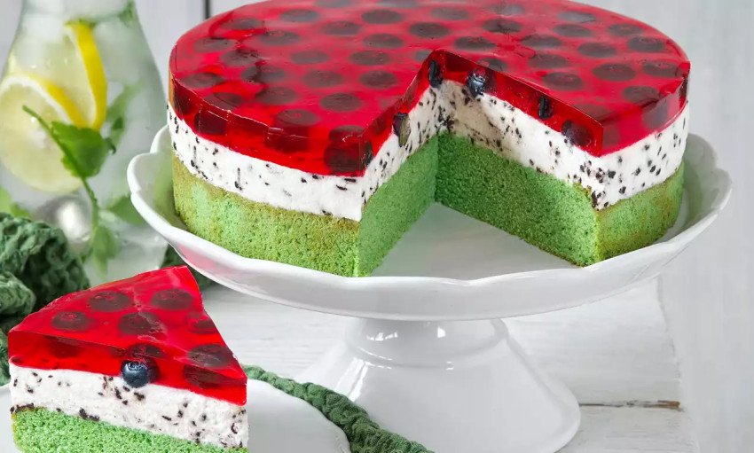 Letná Krtkova torta