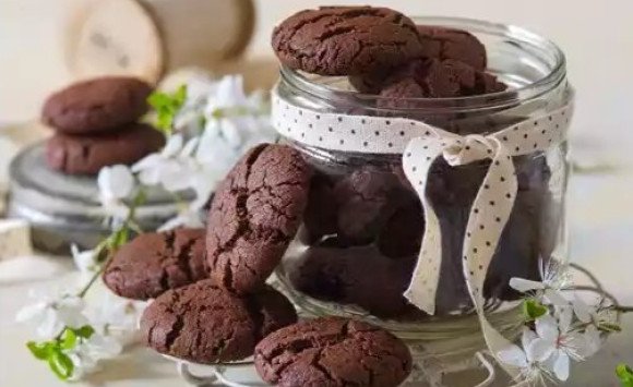 Kakaové cookies s prírodným kakaom