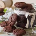 Kakaové cookies s prírodným kakaom