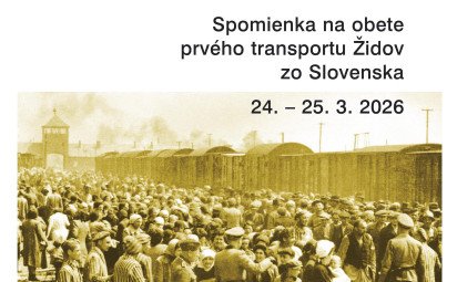 Podujatie venované spomienke na prvý transport Židov zo Slovenska