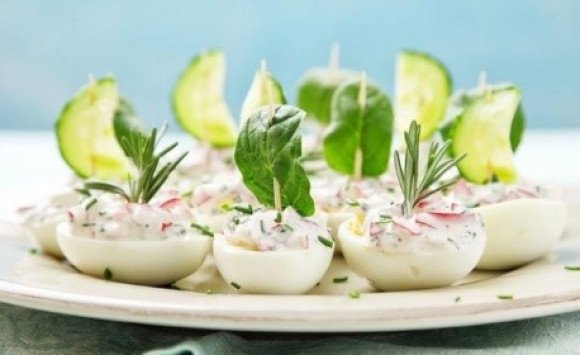 Jednohubky nielen na Veľkú noc