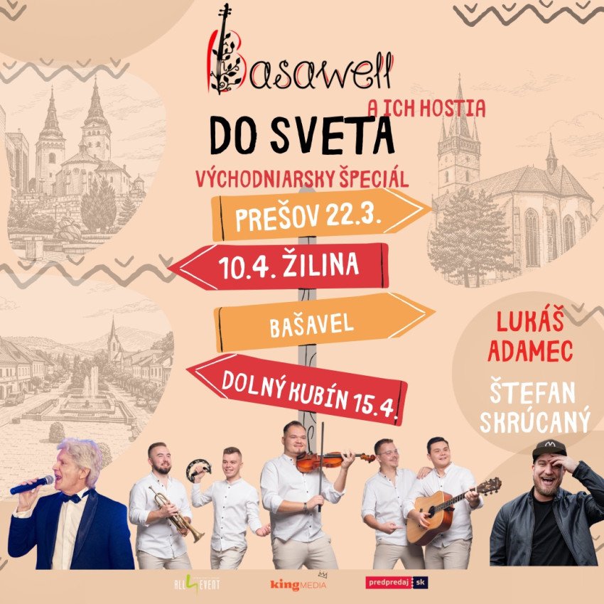 Basawell vyráža „Do sveta“