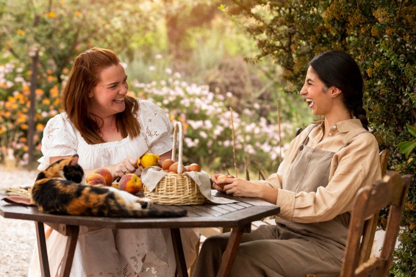 Záhradné posedenie v znamení pohody
