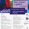 Noc múzeí a galérií 2026