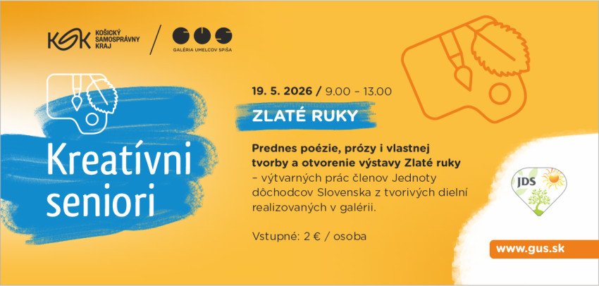Kreatívni seniori: Zlaté ruky