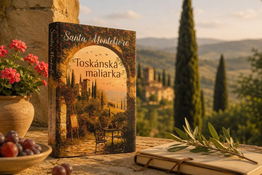 Toskánska maliarka je príbeh o odvahe zmeniť život a nájsť samú seba