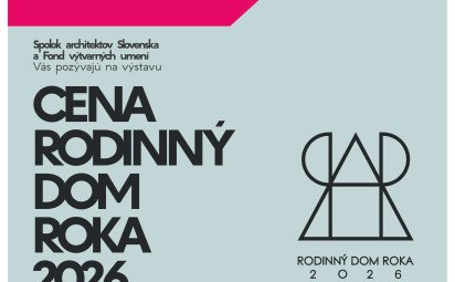 Vernisáž výstavy súťažných projektov Rodinný dom roka 2026