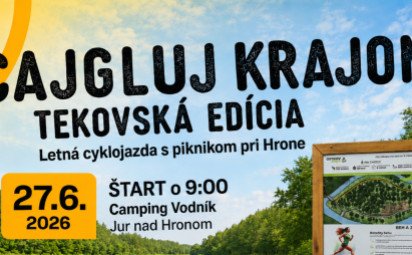 REGIÓN TEKOV POZÝVA NA CYKLOPIKNIK AJ HODOVÝ JARMOK