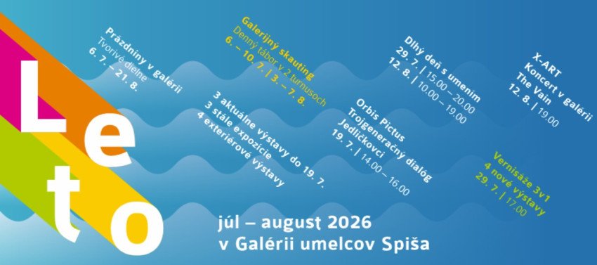 Leto v Galérii umelcov Spiša