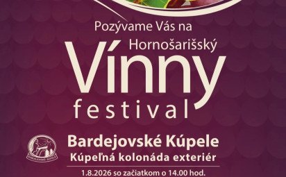 Dobré víno a hudba pozývajú do Bardejovských Kúpeľov
