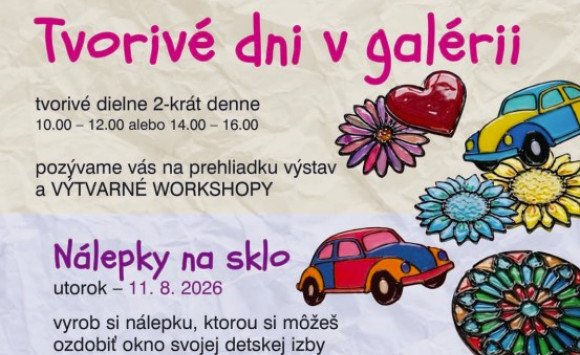 Tvorivé dni v galérii