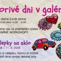 Tvorivé dni v galérii