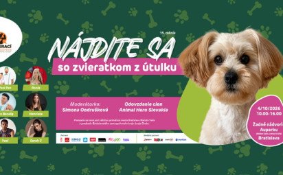 Útulky z celého Slovenska mieria do Bratislavy!